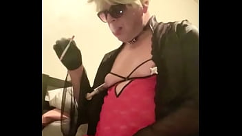 Cd Nikki Dressed In Red And Cumshot