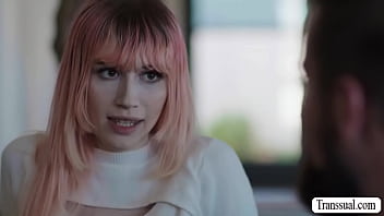 Stepdad Destroys Shemale Step Teens Ass