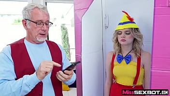 Misssexbot - Old Man Teaches Sexy And Hot Robot Coco The Fembot Sexual Impulses And Desires