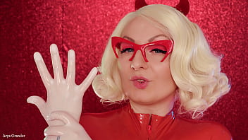 Asmr: Vinyl Nitrile Gloves (blogger Arya Grander In Latex Rubber Halloween Costume)