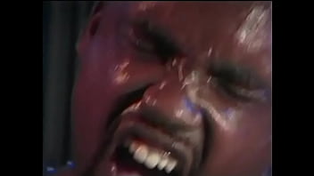 Tattooed Male Licks Horny Pussy Of Dark-skinned Bitch In Black High Boots Before Hard Fucking