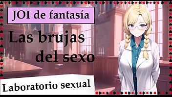 Joi En Un Mundo De Brujas. Te Llevan Al Laboratorio Sexual.