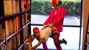 Jasamine Banks Gets Horny While Working At Barnes _ Noble And Fucks Her Favorite Customer