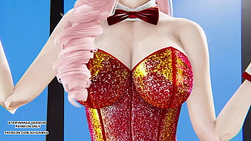 [mmd] Hyuna – Lip _ Hip Ahri Seraphine Sexy Kpop Dance League Of Legends Kda Uncensored Hentai