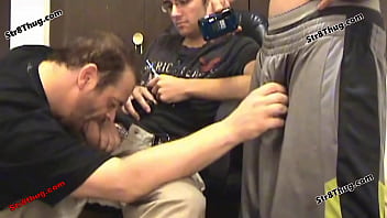 Domination Evil Guy Twisted Red Brings His Hot Straight Friend Sarge Over To Use His Gay Pig Slave For Amusement And He Has Abs Big Cock And Mouthful Of Nut For The Homo