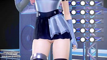 [mmd] Kep1er – Up! Ahri Seraphine Kaisa Hot Kpop Dance League Of Legends Kda Allout