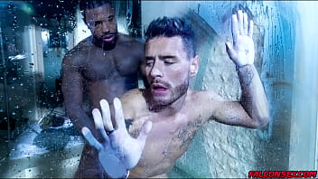 Horny Studs Josh Moore And Reign Pounding In The Shower. Reign, B_b Owner Josh Shows The Sweaty Hiker Once Move Into …