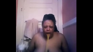 Farrah Chugging And Puking