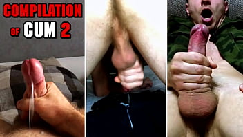 Personal Compilation Of My Cum – 2 / Intense Orgasms, Male Moans, Convulsions