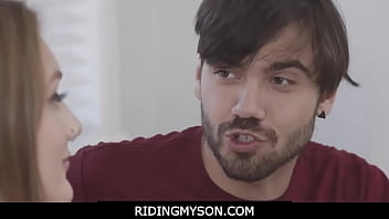 Ridingmyson – Curvy Stepsister Aria Kai Comforts Stepbrother After The Loss Of His Team