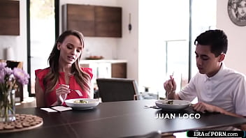 Stepmom Teaches Manners To Stepson W Sex