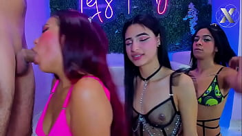 Slutty Step Cousins Share My Cock