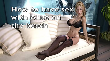 Holiday Island – How To Fuck Alice On The Beach