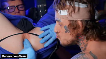 Nurse (marco Bianchi) Gets Surprised Excited When He Sees (bo Sinn) Bandaged Hard Dick – Bromo