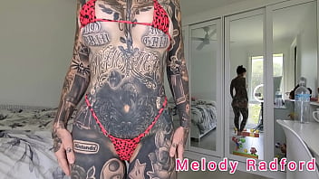 Red And Black Micro Bikini Try On Haul