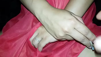 Primeira Vez Gravada.. Lingerie Vermelha E Pau Dentro Da Esposa Videorecuperado