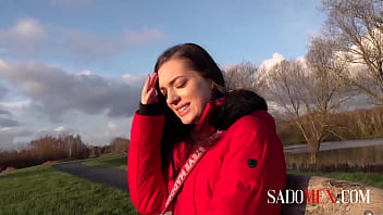 I Found A Sexy Young Lady In The Park And Convinced Her To Fuck