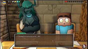 Hornycraft [ Parody Hentai Game Pornplay ] Ep.20 The Creeper Girl Massive Tits Burst Out Of Her Bikini At The Beach