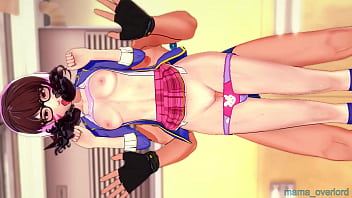 D.va At The Study Room Learning Something New