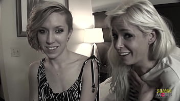 Black Guy Makes Two Blonde Girls Moan By Fucking Them Together