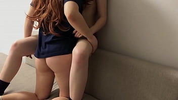 Homemade Lesbians Sex On The Coach (girls2home)