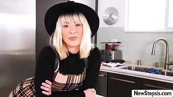 Busty Blonde Teen Jessie Saint Fucks Stepbro Hardcore On Cam