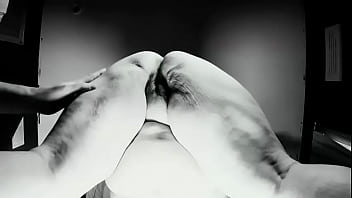 Four Fingers And A Wet Pussy (b_w)