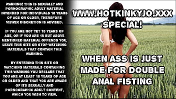 When ass is just made for double anal fisting – SPECIAL 11.01.2023