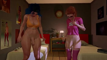 Hacker Turned Two Pussies Into Cocks, 3d Animated Futa On Futa