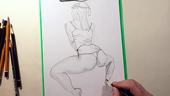 Drawing Sexy Girls In Pencil