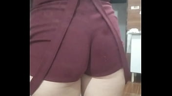 Gravei A Prima Se Exibindo Enquanto Fazia Uma Tapioca