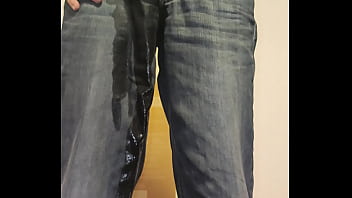 Peeing In Living Room – wetting-jeans, wetting-floor, peeing-in-my-jeans, peeing-in-living-room – Video 1223967