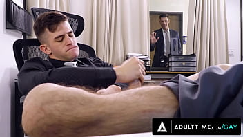 Adult Time – Trevor Brooks_ Gay Boss Jordan Starr Caught Him Jerking Off In The Office!