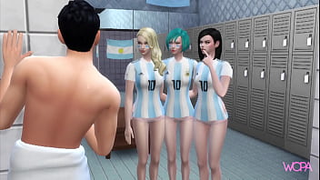 [trailer] Lionel Messi Celebrating The World Cup With Three Argentina Fans