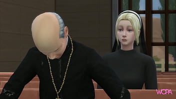 [trailer] Innocent Nun Spied Priest And Then Went To Suck His Dick With Great Desire