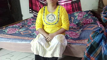 Bengali Bhabhi Enjoy When Her Husband Go Out