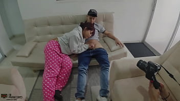 Hermosa Morena Colombiana Es Follada Por Su Cachondo Hermanastro Historia Completa