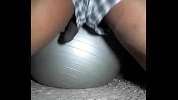 Hands Free Orgasm Humping Gym Ball