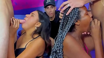 Curious Young Men With Big Cocks Swap Their Wives In A Swinger Orgy