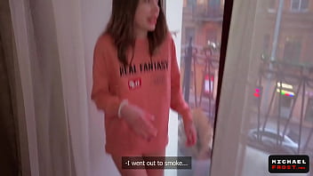 Hard Fucked Deep Throat And Pussy Of Teen Sexy Neighbor And Filled All Her Face With Cum – Pov