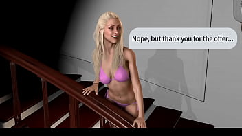 Blond Girl Getting Hammered Silly In Virtamate.