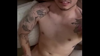 Tattooed Boy Masturbating – cock, tattoo, masturbation, masturbate, soloboy – Video 1032063