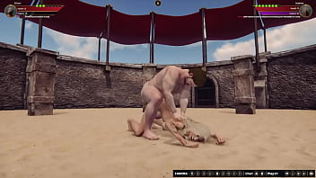Ethan Vs. Audree (naked Fighter 3d)