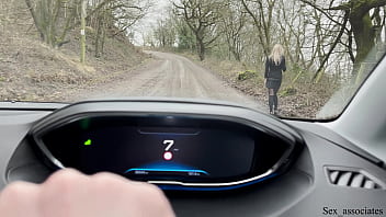 Lost British Chav Is Picked Up And Fucked In The Car In Public