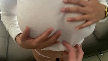 Penetro A Mi Hermosa Mejor Amiga Infiel De Grandes Tetas Hasta Correrme En Su Coño