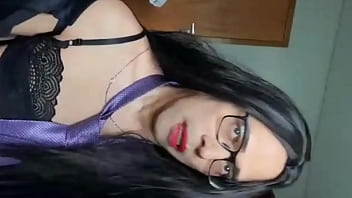 Sandra Zanerri In Satin Robe, Sexy, Jerking Hard Dick Part 2