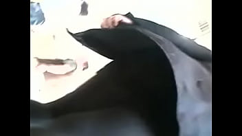⁣Upskirt Pantimedias Negras En Cu