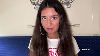 Public Picked Up A Beauty At The Train Station And Fucked Her On The Train , With An Unexpected Ending