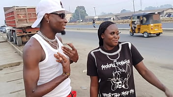 Horny Portharcourt Lady Meets A Stranger On The Street For The First Time And Follows Him Home To Have Some Raw Pussy Smashing And Cumshots