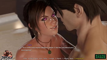 Croft Adventures Ep 5 – Morena Mandou O Servo Chupar E Arregaçar O Cuzinho